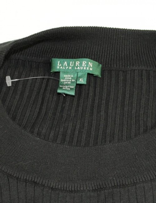 RALPH LAUREN womens shor sleeves sweater