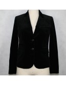 J.CREW Schoolboy black velvet blazer Size 4