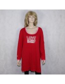 VICTORIA'S SECRET womens red sleeping shirt