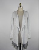 DAISY FUENTES cardigan sweater top (S)