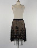 MAX STUDIO lace skirt (L)
