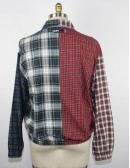 TOMMY HILFIGER vintage patchwork plaid jacket (L)