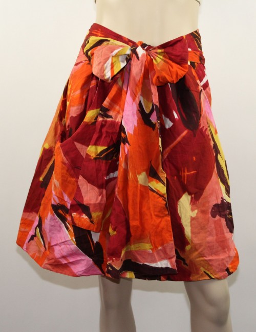 ANTROPOLOGIE Cordelia Cotton A-Line Skirt Size 10