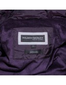 HILARY RADLEY NY womens insulated dark purple long jacket (size L)