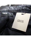 ASOS Ladies Pleated Leather Shorts Size 4 New