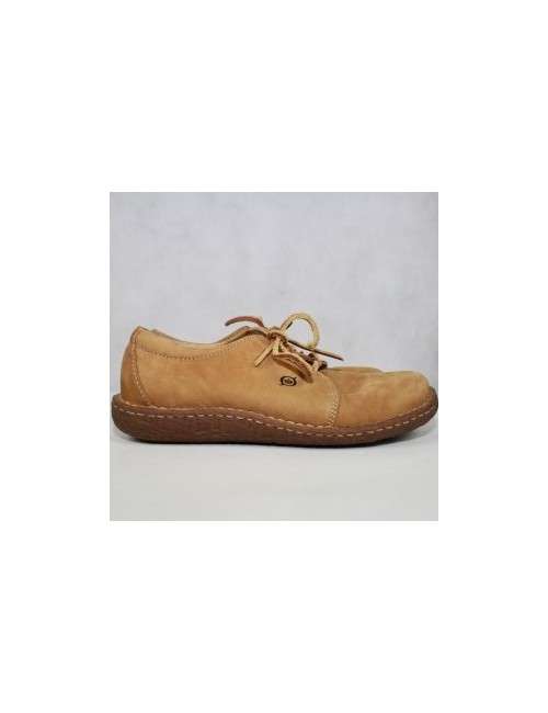 BORN womens leather lace up oxford shoes