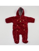 RALPH LAUREN baby 1PC red hooded winter suit!