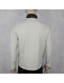 THE NORTH FACE mens gray RDT 100 full zip fleece jacket (L)