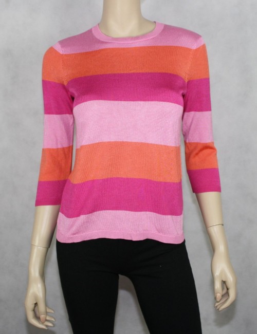 LAUREN RALPH LAUREN petite striped sweater Size PS