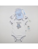 BABY GUESS 2PC Jumpers + Bib