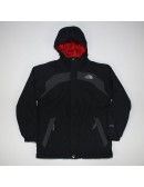 THE NORTH FACE boys gray insulated SHADOWSWAY jacket (L) AFVC