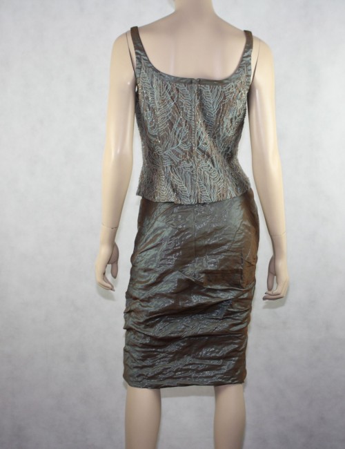 Carmen Marc Valvo Collection 2pc Dress Size 6