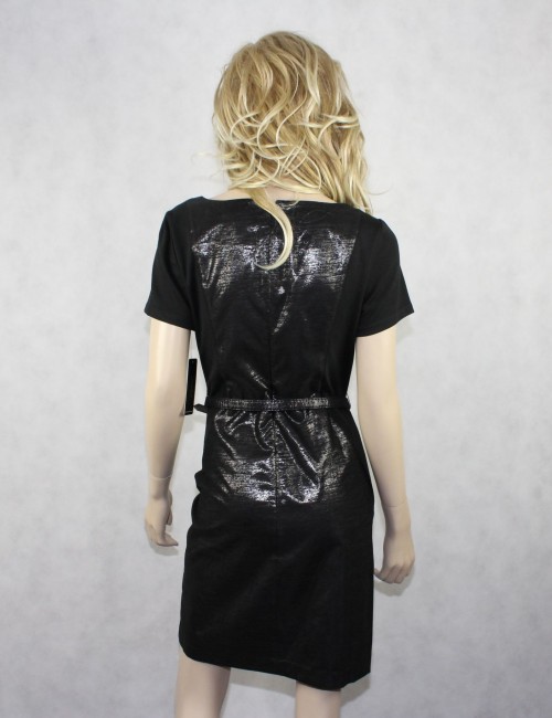 LAUNDRY BY DESIGN Black Belted Cocktail Dress!