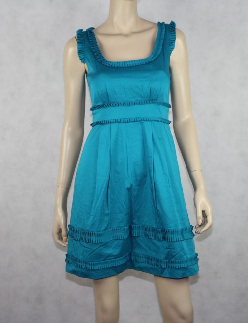 Max and Cleo Turquoise Dress Size 2