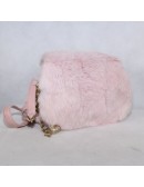 JUICY COUTURE purse with soft rabbit fur!