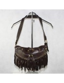 MICHAEL KORS brown padded genuine leather woman handbag