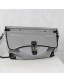 Foley & Corinna gray genuine leather handbag
