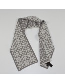 COACH womens signature print merino wool scarf!