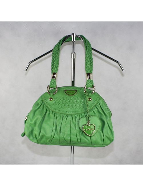BEBE woman green handbag