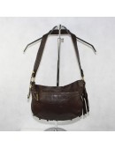 MICHAEL KORS brown padded genuine leather woman handbag
