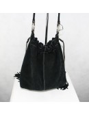 LUCKY BRAND black leather tote bag