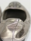 TAHARI Varsity leather ballet -flat