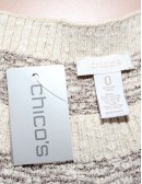 CHICOS Frosted tank sweater (0)