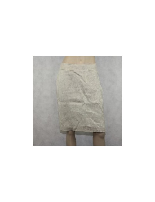 Brooks Brothers Beige Linen Woman Skirt Size 6