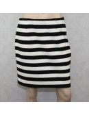 Vince Camuto Black & White Pencil Skirt Size 10