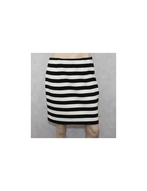 Vince Camuto Black & White Pencil Skirt Size 10