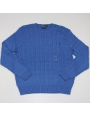 POLO BY RALPH LAUREN blue pullover crew-neck sweater Size XL