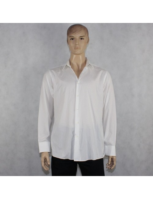 BOSS HUGO BOSS Regular Fit mens white shirt (size 17.5)