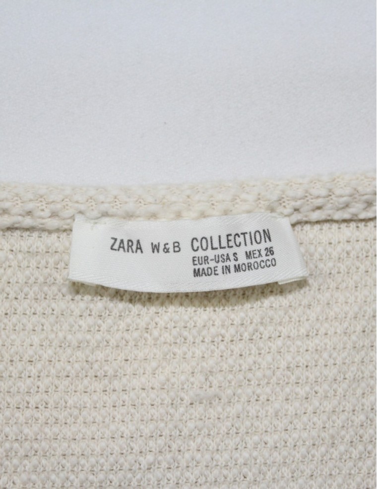 ZARA W\u0026B Collection womens sleeveless 