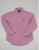 RALPH LAUREN boys plaid button down shirt