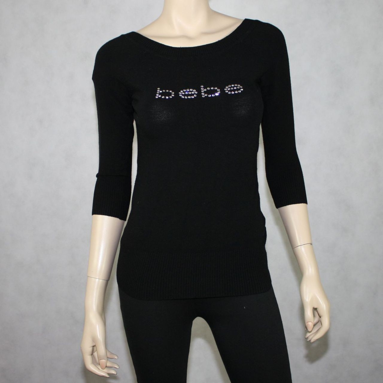 Bebe on sale black sweater