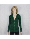 J.CREW womens green cardigan sweater PERFECT FIT (XS) NWT