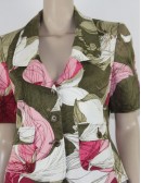 ELLEN TRACY womens multicolor flower print blazer (6)