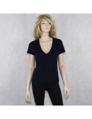 RALPH LAUREN BLACK LABEL womens cashmere v-neck sweater (size L)