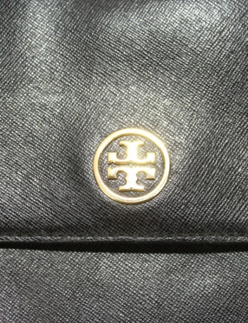 TORY BURCH flap crossbody handbag with logo