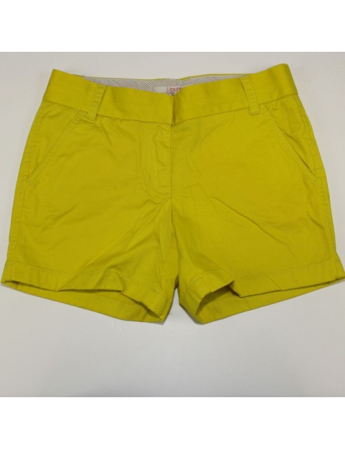 J.Crew Yellow Cotton Shorts Size 4