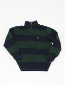 RALPH LAUREN baby boy 1/4 zip sweater